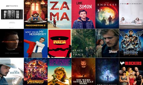 The Best Movies of 2018 (So Far) .